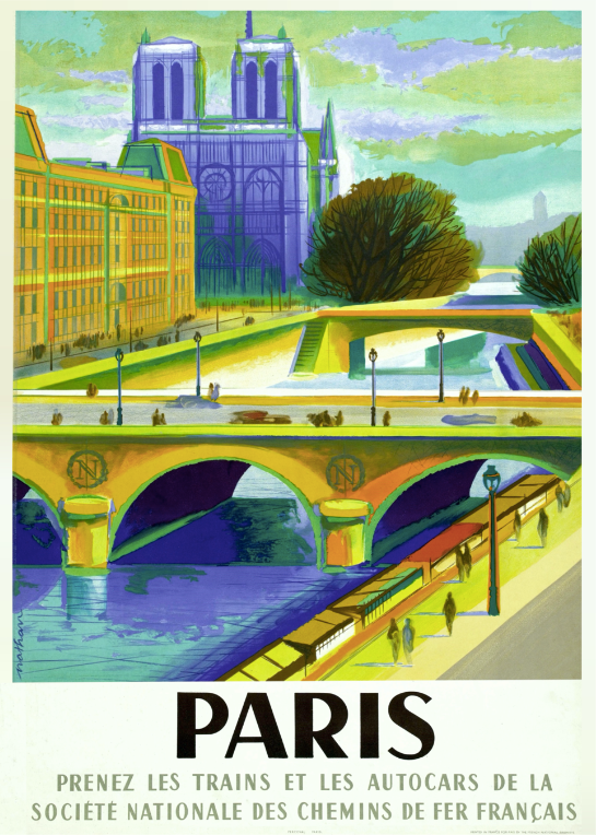 SNCF Paris poster