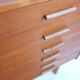 Teak buffet in retro vintage style from the 60s-70s.