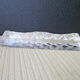Set of 11 lead crystal knife holders