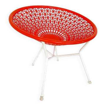 Chaises de jardin Balloon attribuées à F. Fabiano et M. Panzini, Italie 1970s