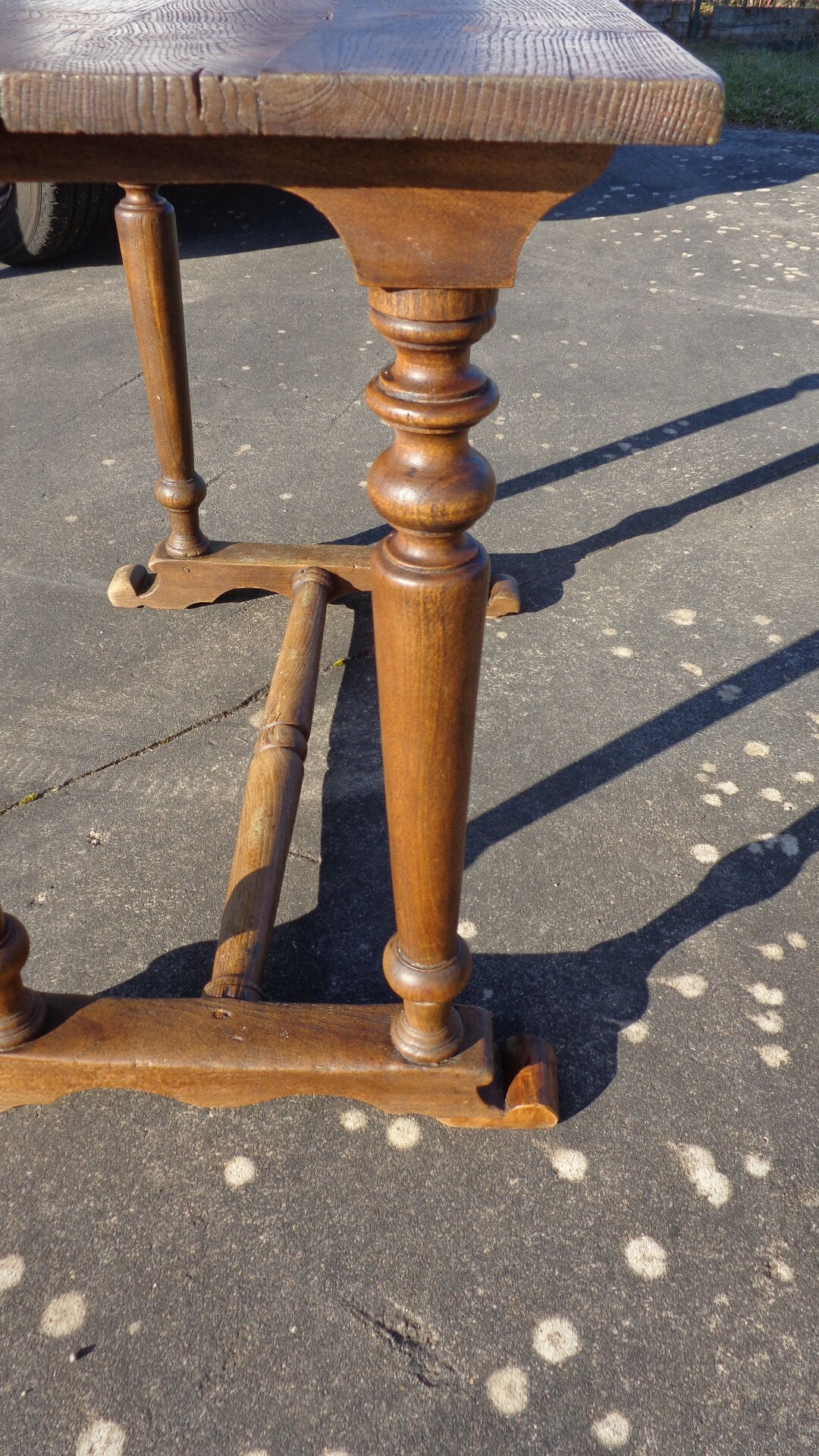 Oak bistro table 1920