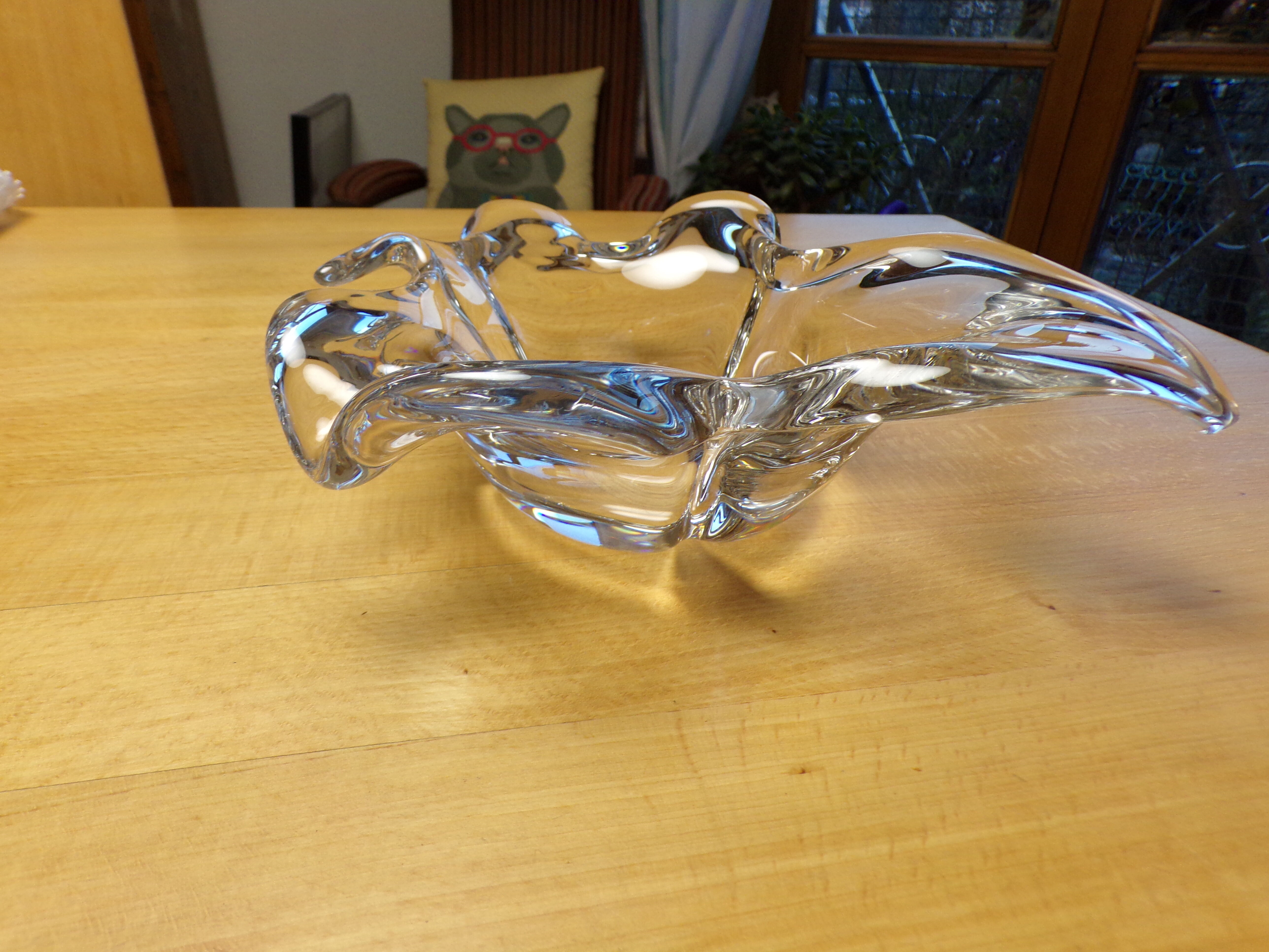 Empty crystal pocket of Lorraine