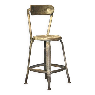 Old industrial chair "Nicolle"