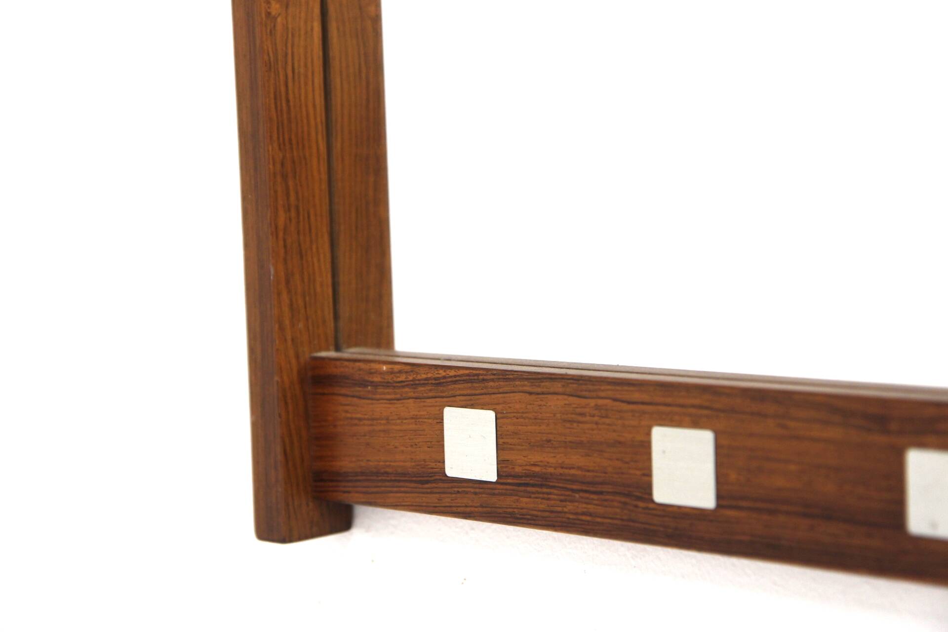 Scandinavian mirror "Champion" in rosewood, 122x57cm, Fröseke, Nybrofabriken, Sweden, 1960