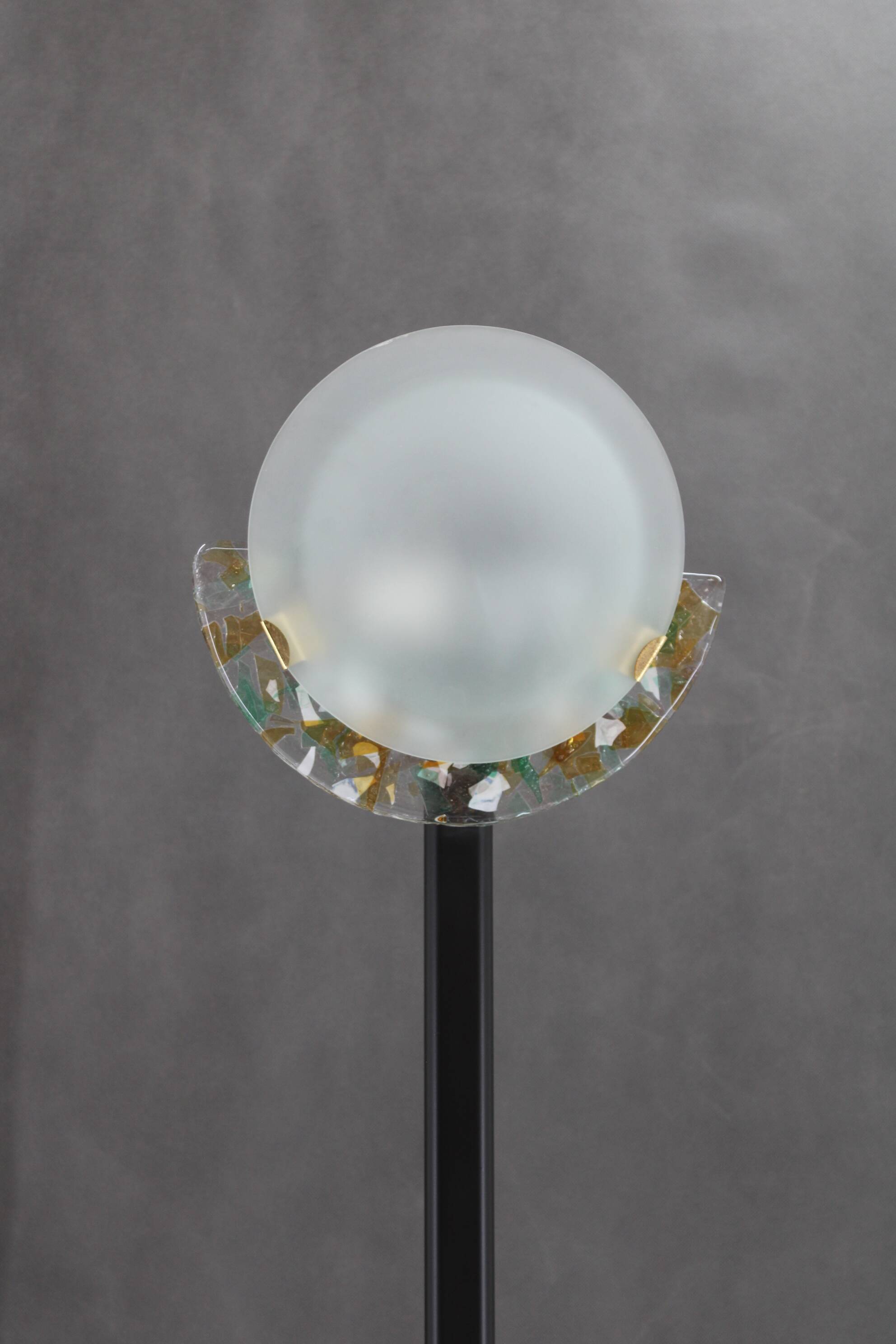 1980 Murano Glass Floor Lamp, Italy