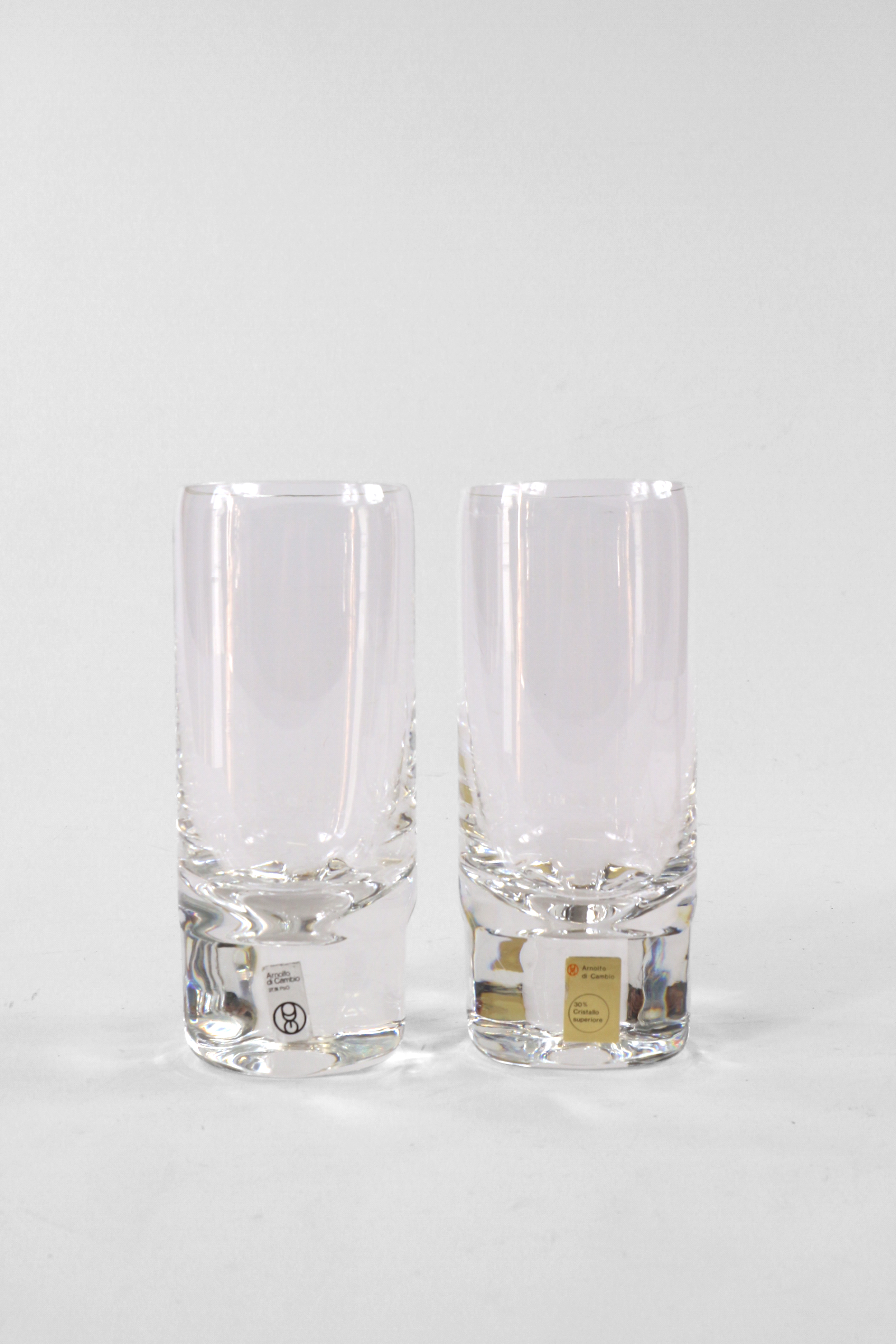 Pair of Arnolfo glasses by designer Marco Zanuso vintage