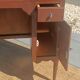 Bureau vintage artisanal en bois
