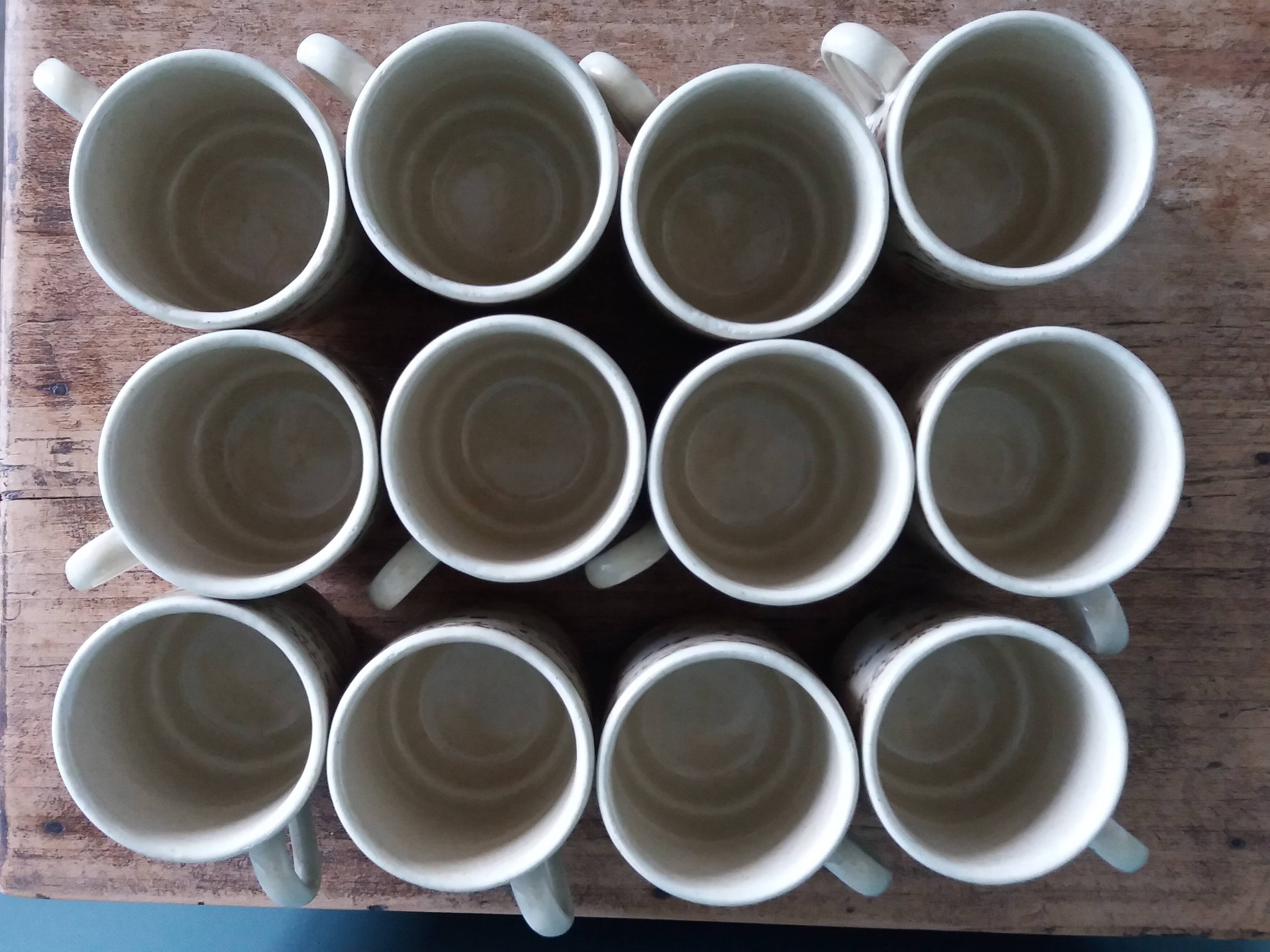 Badonviller cups from the 70s