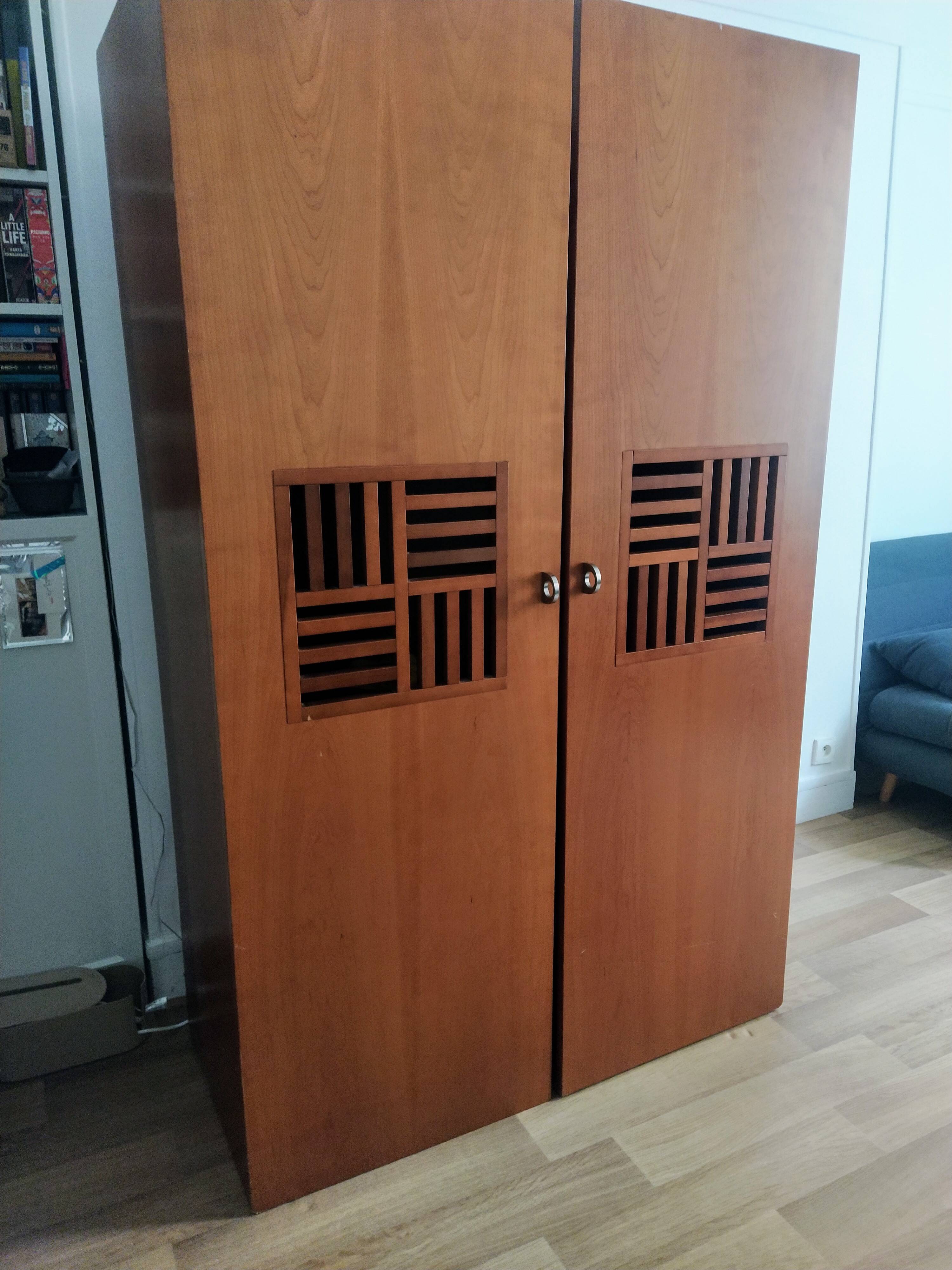 Roche Bobois retractable office cabinet