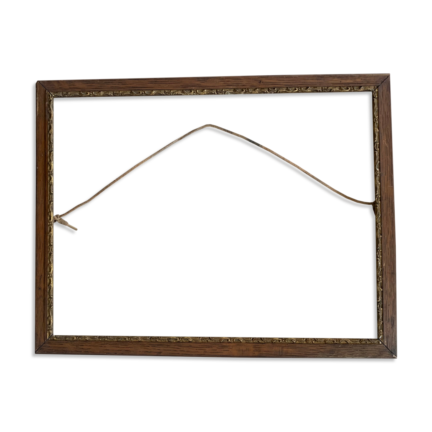 Old wooden frame 43x34cm