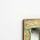 Decorative plaster mirror from the 70s