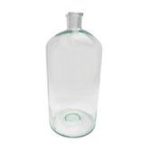 Dame-jeanne bleue en verre soufflé 10l