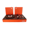 Former turntable portable suitcase Pathé Marconi The voice of his master. Model ES 3027 V.