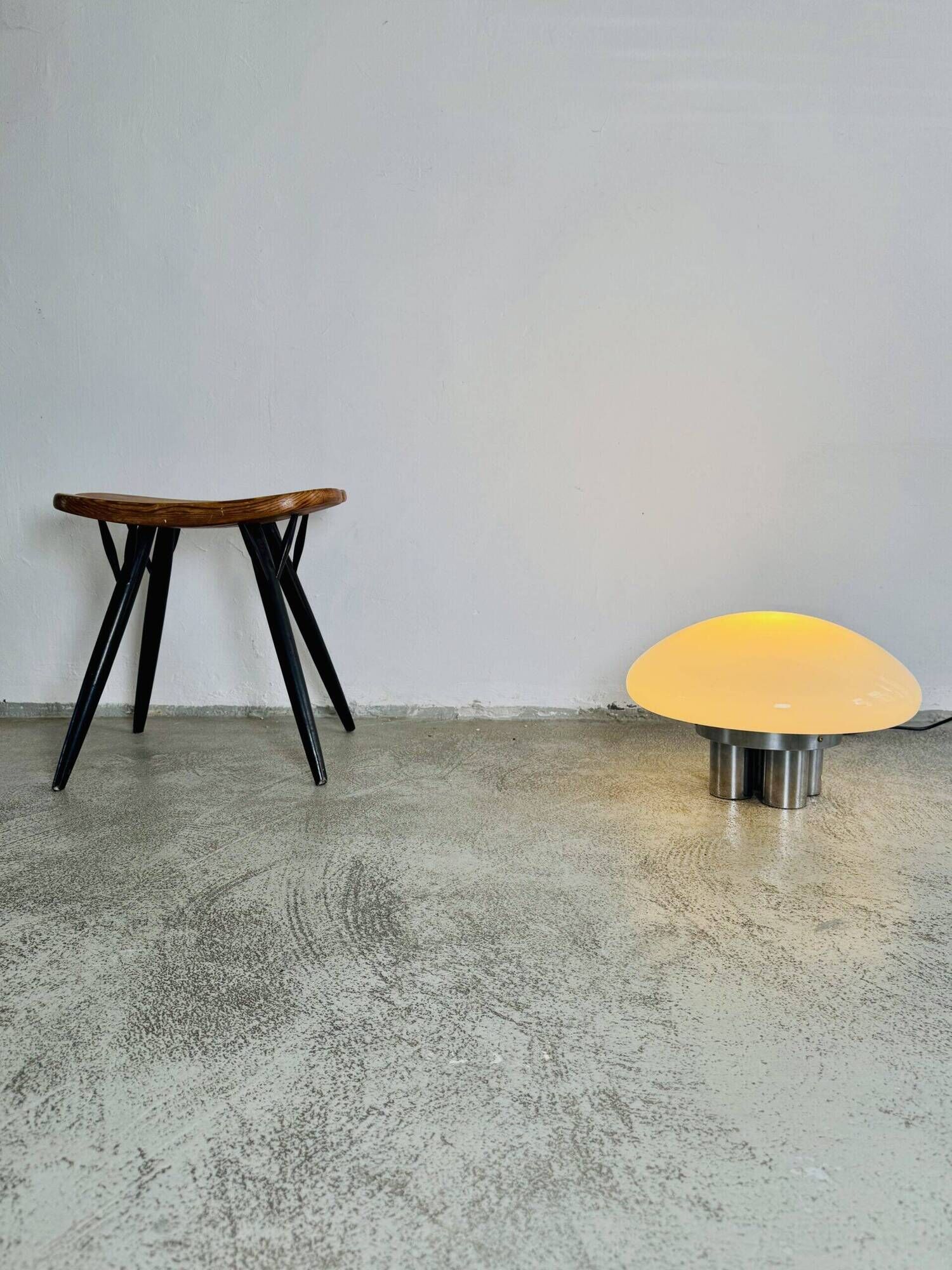 Magnolia Lamp By Sergio Mazza & Giuliana Gramigna For Quattrifolio, Italy 1970S