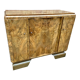 Enfilade art deco mid-century vintage 1950 ronce de noyer