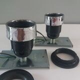 Pair of ceiling lights model 1369 by Studio Nizzoli Associati for Stilnovo