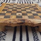 Jeux d'échecs en bois d'olivier avec tiroirs