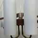 vintage Scandinavian chandelier 10 lights Östen Kristiansson for Luxus 1960s