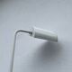 White metal floor lamp reading light 1980