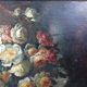 Still Life, Large Oil Painting On Canvas, Italy, 19th Century