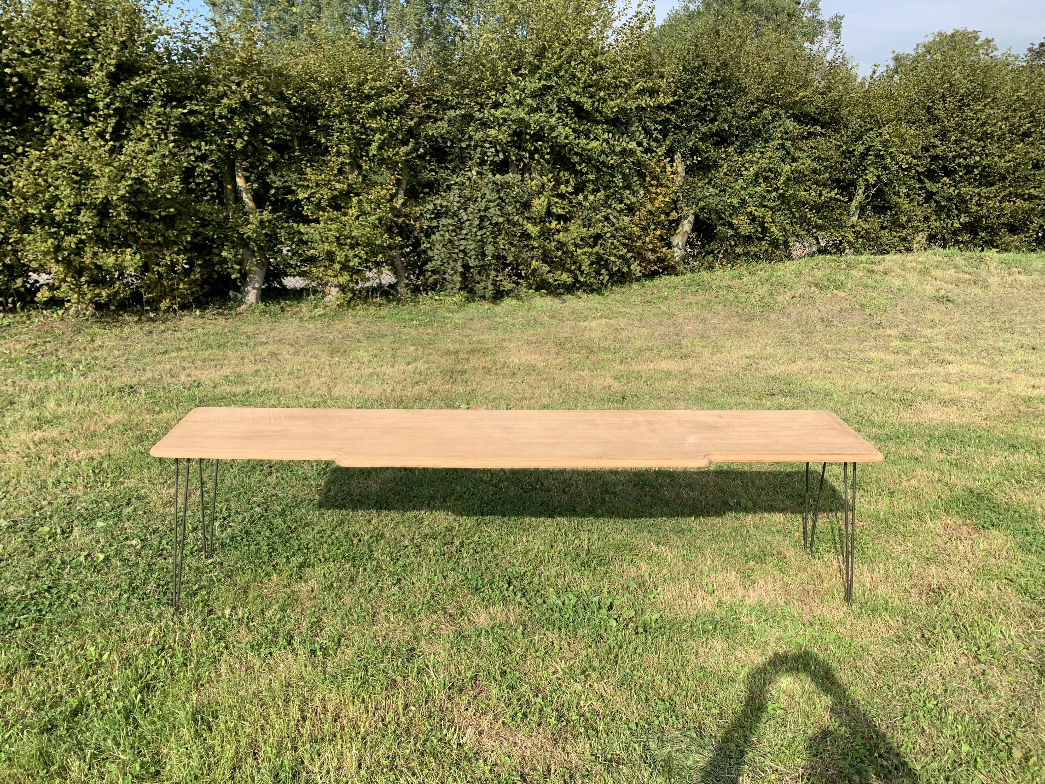 Oak console (long length)