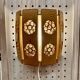 Pair of wall lights 1950 scandinavian design.
