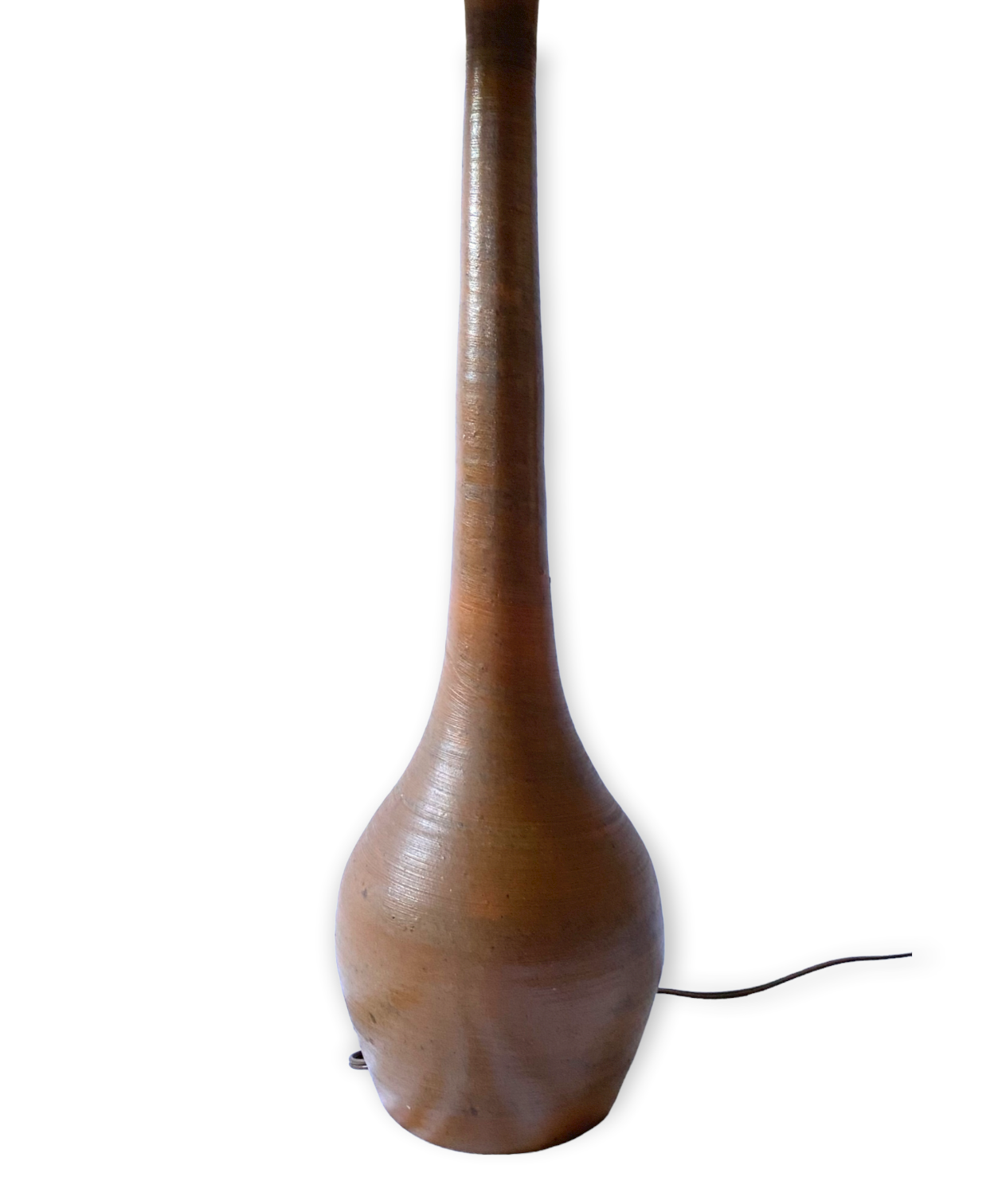 Mid-century earthenware table lamp, France 1950s