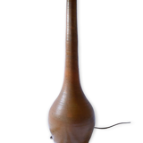 Mid-century earthenware table lamp, France 1950s