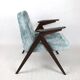 Light blue bunny armchair by józef chierowski, 1970s