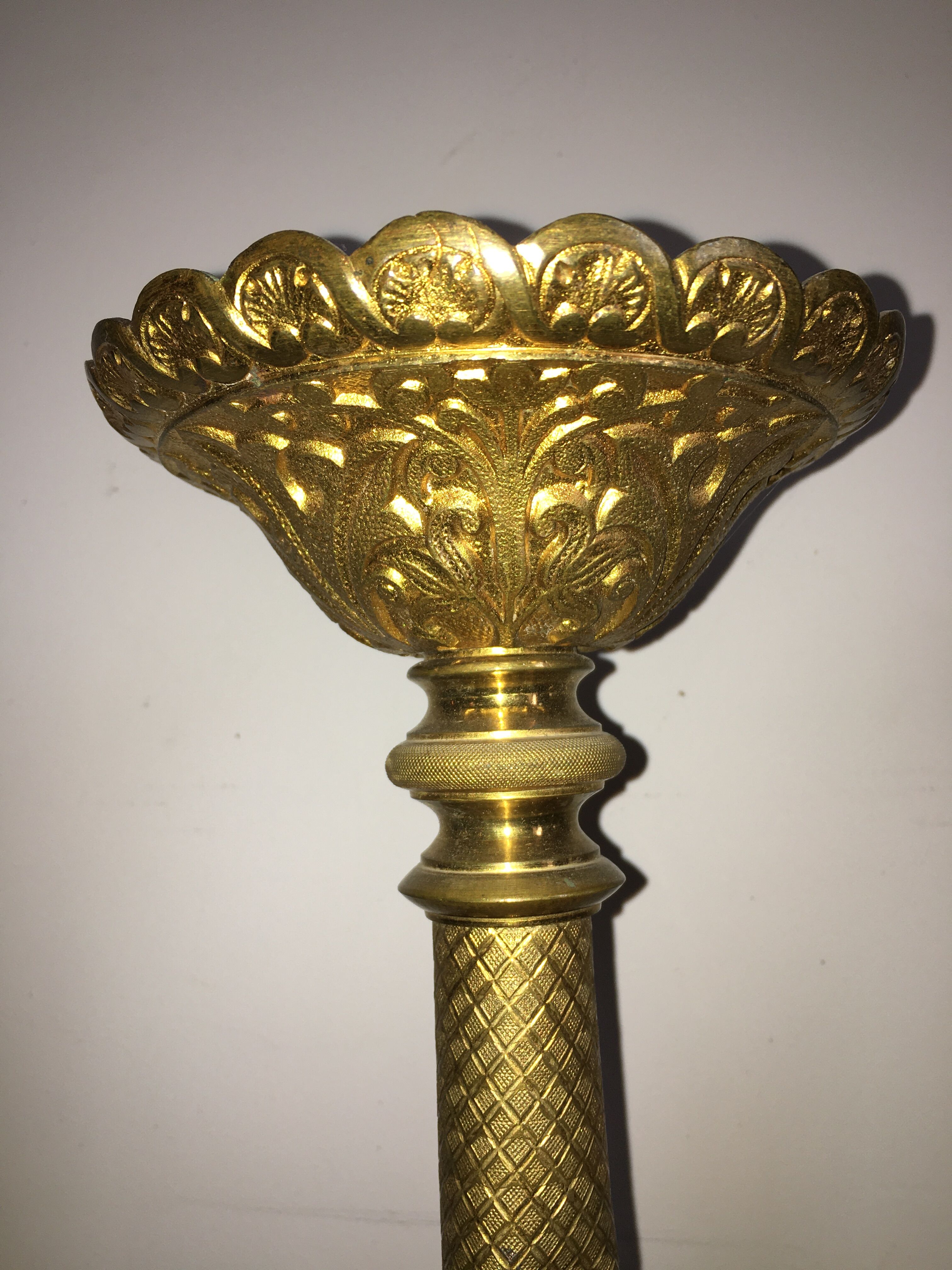 Chandelier bronze 19th castle church chapel