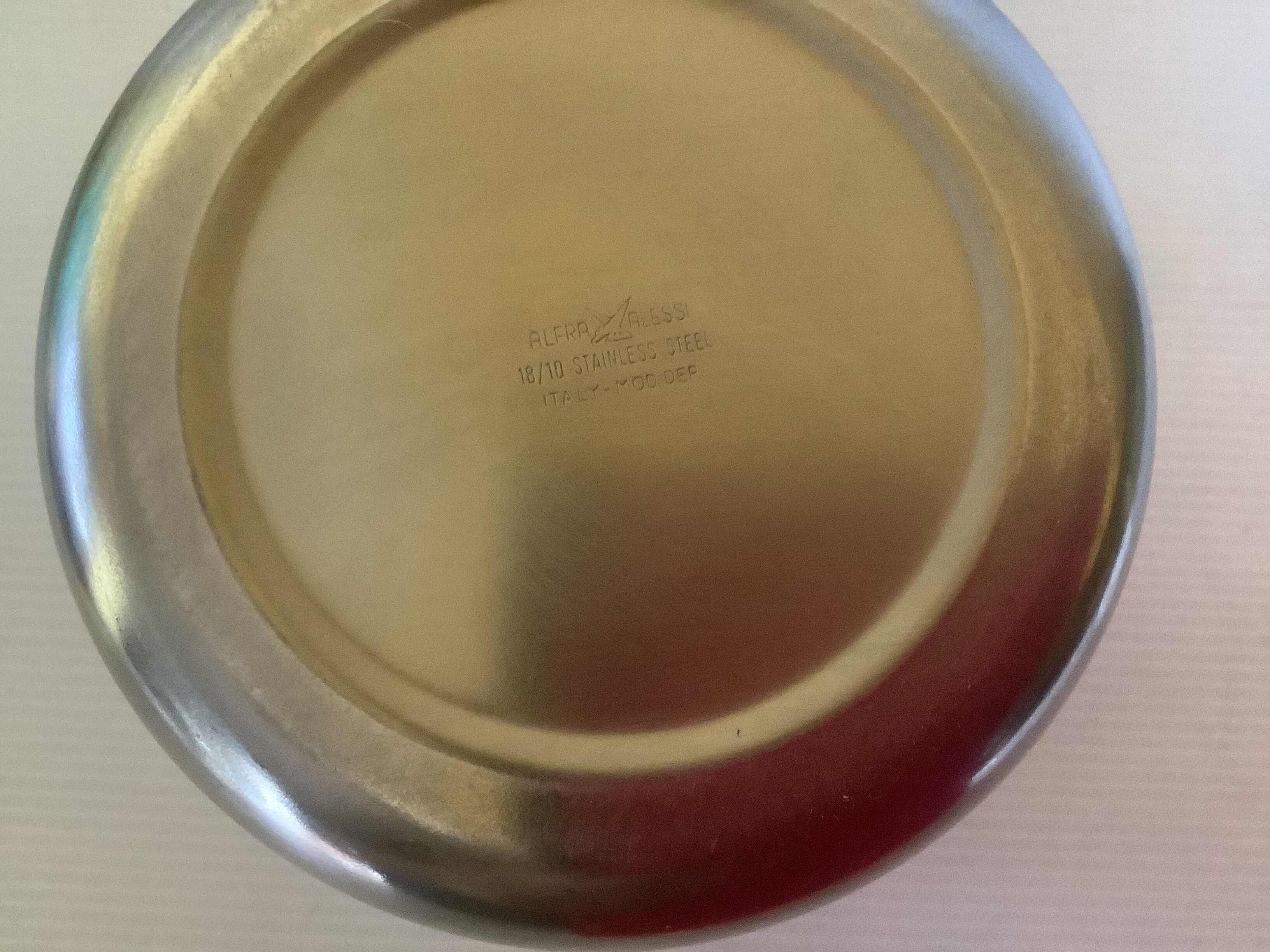 Alessi Italy ice bucket