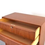 Mid-Century Danish Teak Chest of Drawers, 1960s.