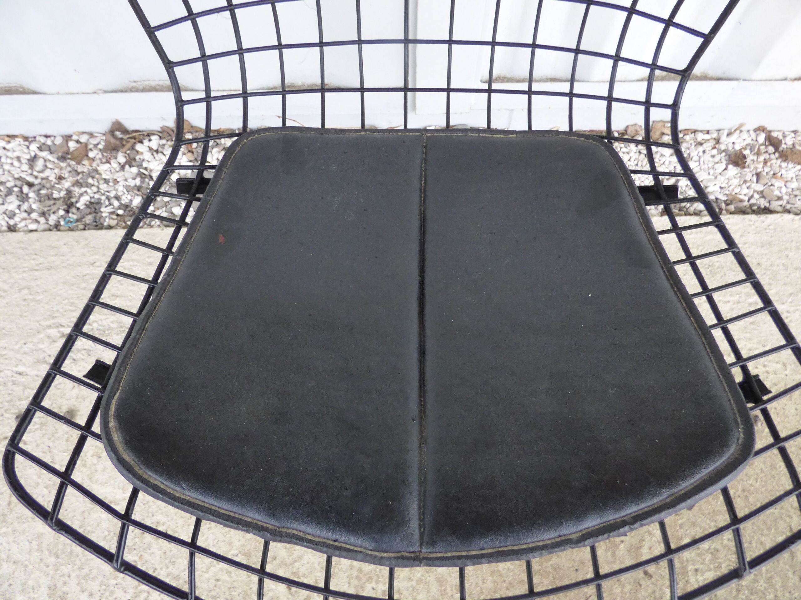 Black Bertoia Chair for Knoll International