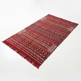 Red Berber kilim rug 155x240 cm
