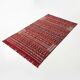 Red Berber kilim rug 155x240 cm