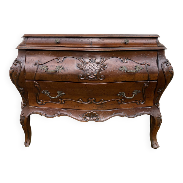 Commode Style Louis XV à quatre tiroirs