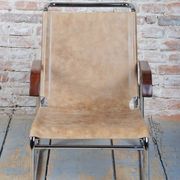 Czech Bauhaus Chrome Armchair attributed to M. Breuer for Thonet, 1920s