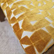 6 Guillerme et Chambron upholstered chairs. Lorraine model