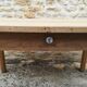 Table de ferme en chêne