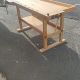 Solid beech workbench
