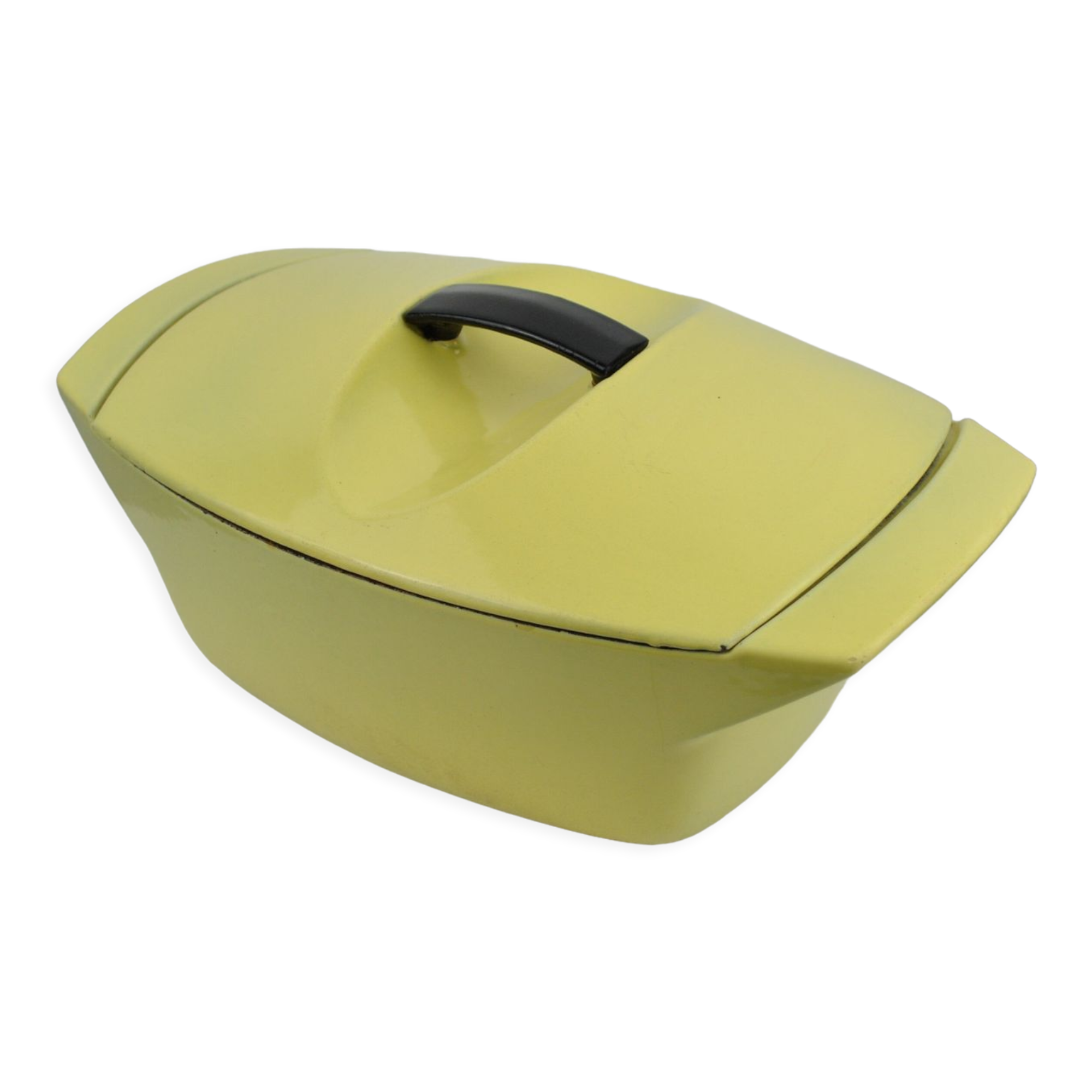 Cocotte le creuset raymond loewy 3,5 couleur parme assez rare année