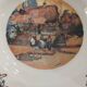 Table service 102 pieces Sarreguemines Obernai 1950s