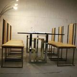 Italian dining room set by Renato Zevi from the 70's