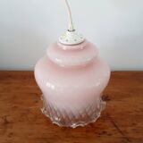 Lustre verre opaline
