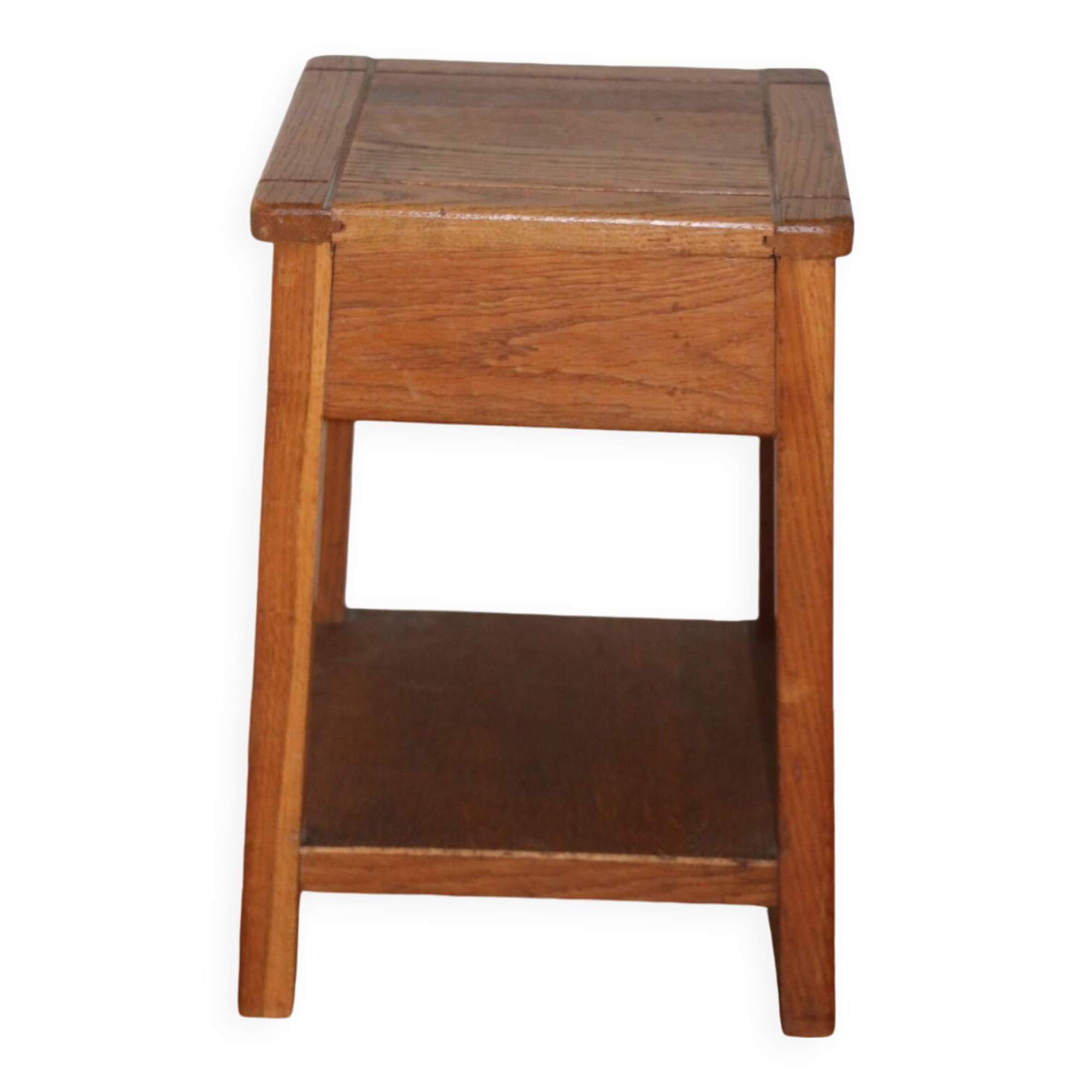 Tabouret/chevet chêne reconstruction