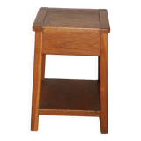 Oak stool/bedside table reconstruction