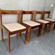 4 chaises