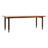 Italian extra long mid century rosewood table 1960s