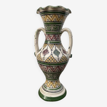 Vase marocain safi artisanal