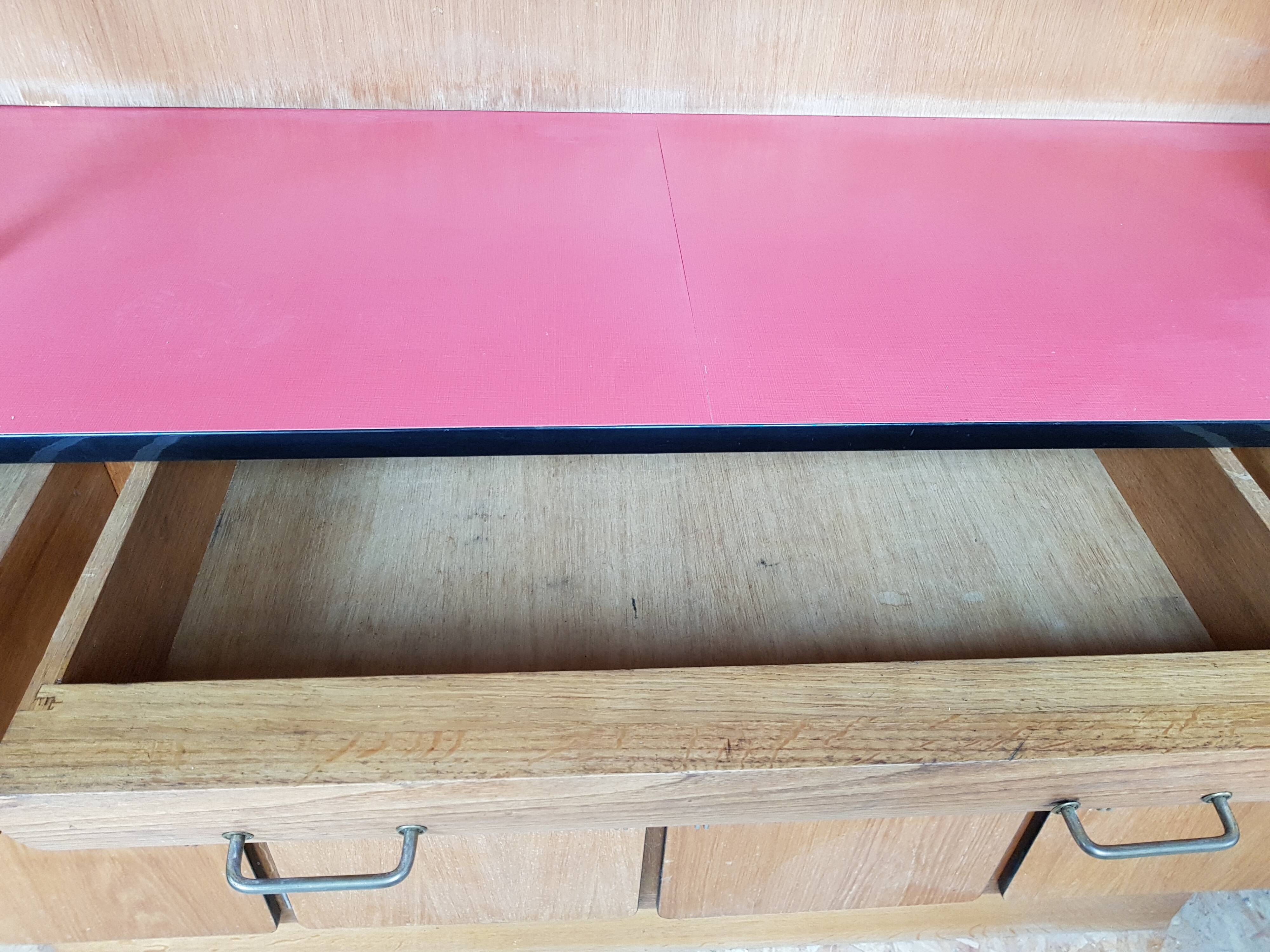 1950s teak kitchen buffet